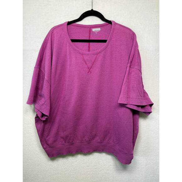 Athleta Tops - Athleta Modern Sundown Short Sleeve Sweatshirt, XL